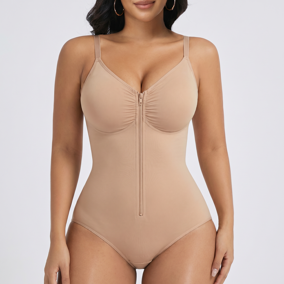 AYLA RUE Adjustable Tummy Control Bodysuit, everyday shapewear for women