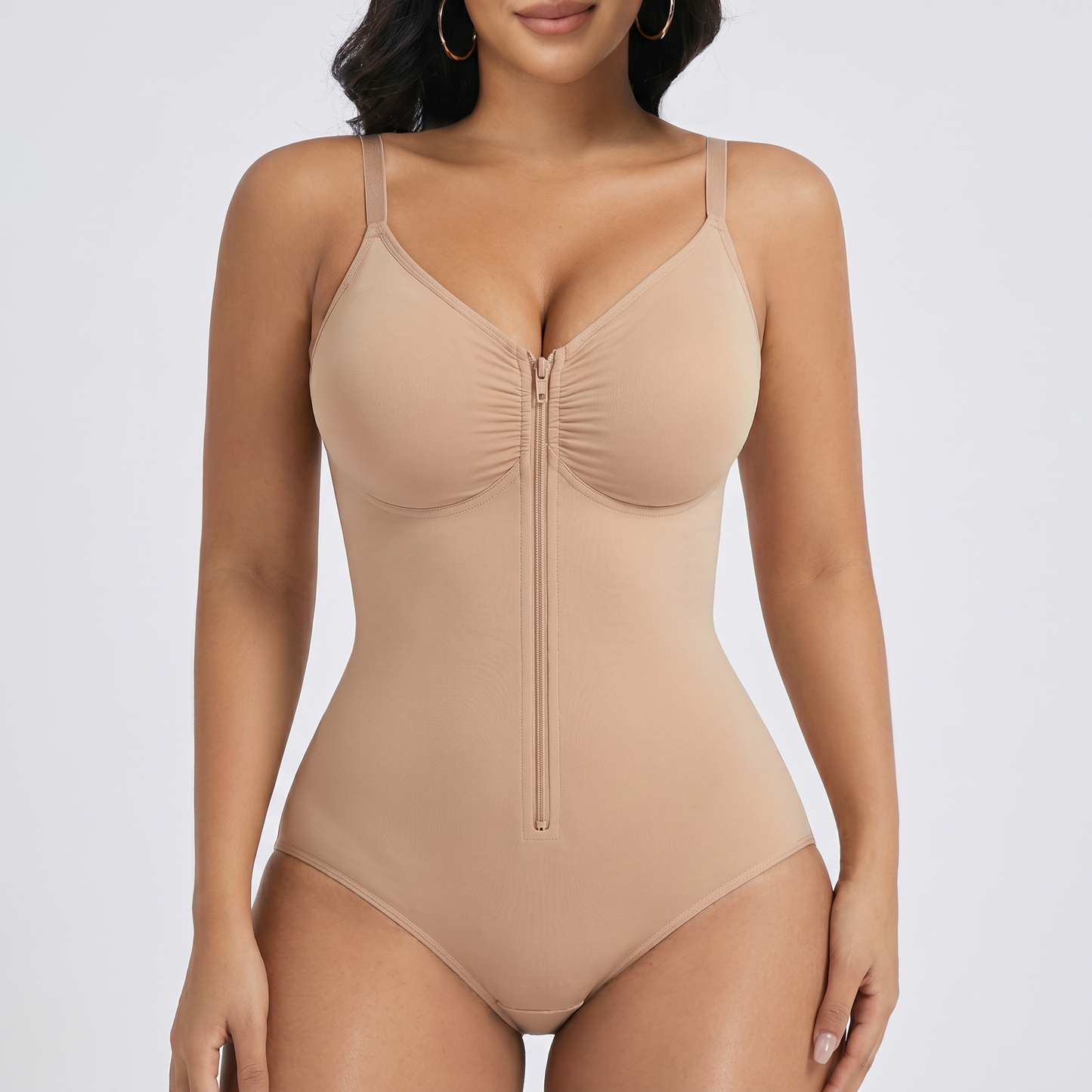 AYLA RUE Adjustable Tummy Control Bodysuit, everyday shapewear for women